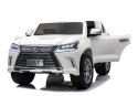 Pojazd na Akumulator LEXUS DK-LX570 Biały LCD