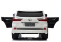 Pojazd na Akumulator LEXUS DK-LX570 Biały LCD