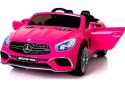 Pojazd na Akumulator Mercedes SL65 LCD Różowy