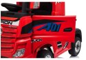 Auto na Akumulator Mercedes Actros Czerwone Lakier