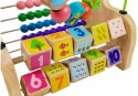 Drewniane liczydło Edukacyjne Tygrysek Nauka Cyfr