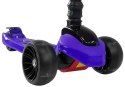 Hulajnoga Trójkołowa Balansowa Szerokie Koła Model 1818 Fioletowa
