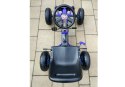 Gokart Niebieski A-15 Pompowane Koła