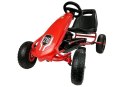 Gokart HP003D Pompowane Koła Czerwony