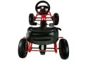 Gokart HP003D Pompowane Koła Czerwony