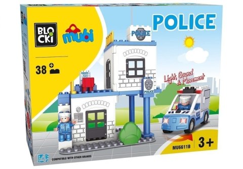 Klocki Blocki Mubi Posterunek Policji MU6611B