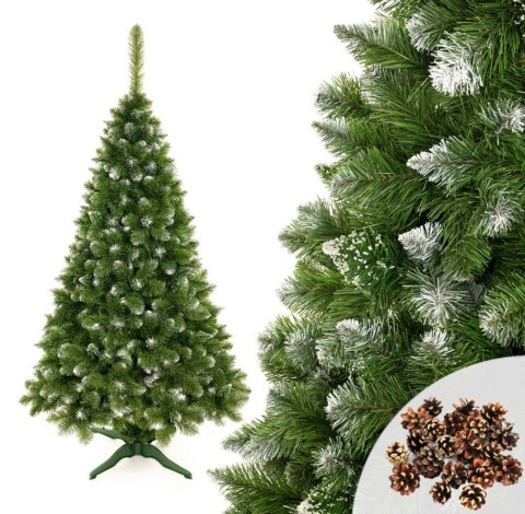 Christmas Tree Diamond Pine 3D 250cm Snow, Glitter