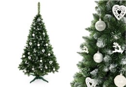 Christmas Tree Diamond Pine 3D 250cm Snow, Glitter