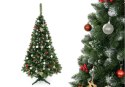 Christmas Tree Diamond Pine 3D 250cm Snow, Glitter