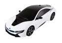 Auto zdalne sterowane RC  1:18 Rastar BMW I8 Białe