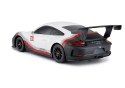 Auto zdalne sterowane RC  1:18 Rastar Porshe 911 GT3 Biało-Szare