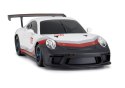 Auto zdalne sterowane RC  1:18 Rastar Porshe 911 GT3 Biało-Szare