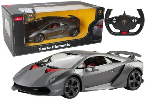 Auto zdalne sterowane RC  Rastar 1:14 Lamborghini Sesto Szare