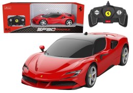 Auto zdalne sterowane RC  Rastar 1:18 Ferrari SF90 Stradale Czerwone