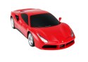 Auto zdalne sterowane RC  Rastar 1:24 Ferrari 488 GTB Czerwone