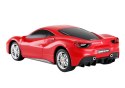 Auto zdalne sterowane RC  Rastar 1:24 Ferrari 488 GTB Czerwone