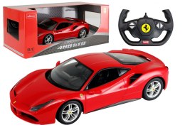 Auto Rastar 1:14 Ferrari 488 GTB Czerwone sterowane