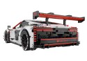 Klocki Konstrukcyjne Auto zdalne sterowane RC  1:8 Audi R8 GT3 Rastar Białe