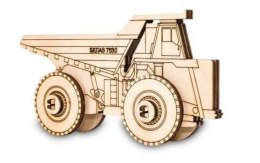 EWA Drewniane Puzzle 3D - Belaz 2D