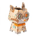 ROBOTIME Drewniane Puzzle 3D - Doniczka Piesek