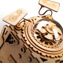 ROBOTIME Drewniane Puzzle 3D - Pozytywka Steampunk Pies