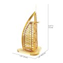 Piececool Puzzle Metalowe Model 3D - Burj Al Arab