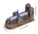 Piececool Puzzle Metalowe Model 3D - Katedra Notre Dame