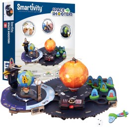 Smartivity Drewniane Mechaniczne Puzzle 3D - Kosmiczna Strzelanka