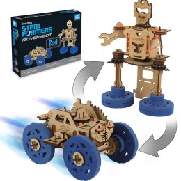 Smartivity Drewniane Mechaniczne Puzzle 3D - Robot Wędrownik