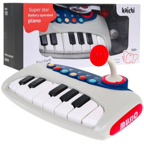 Interaktywny keyboard z mikrofonem +muzyczna Pianinko + nauka gry Interaktywny keyboard z mikrofonem +muzyczna Pianinko + nauka gry