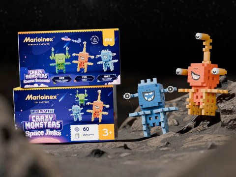 Marioinex Klocki mini Crazy Monsters Space Jinks kosmos 60ele