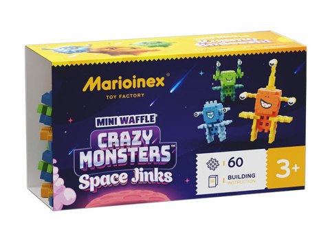Marioinex Klocki mini Crazy Monsters Space Jinks kosmos 60ele