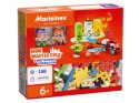 Marioinex Klocki mini wafle Akcja strażacka 148ele 2 figurki ZA5489