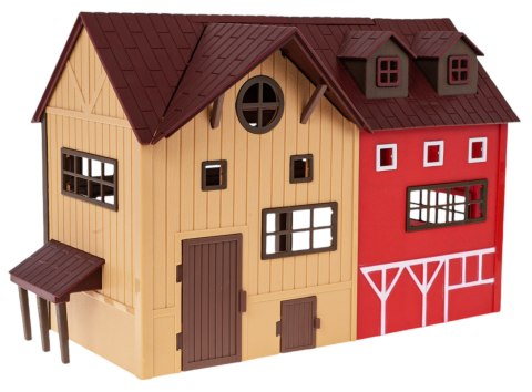 Zestaw Farma z Traktorem + Akcesoria 64el. zwierzęta kaczki świnie