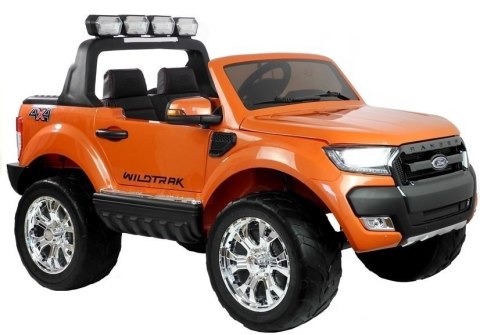 Auto na Akumulator Ford Ranger 4x4 Pomarańczowy LCD