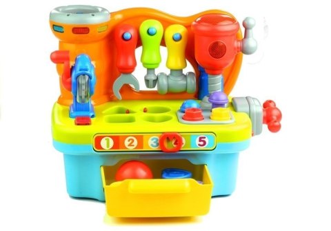 Warsztat Narzędzia Sorter Kolorowy Kształty Dźwięki