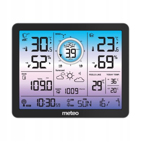 Stacja pogodowa + miernik wiatru oraz opadów METEO Stacja pogodowa + miernik wiatru oraz opadów METEO