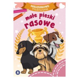 KOLOROWANKA MALUSZKOWE MALOWANIE. MAŁE PIESKI RASOWE