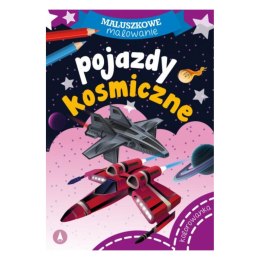 KOLOROWANKA MALUSZKOWE MALOWANIE. POJAZDY KOSMICZNE