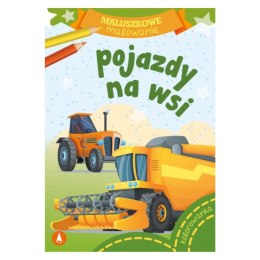 KOLOROWANKA MALUSZKOWE MALOWANIE. POJAZDY NA WSI