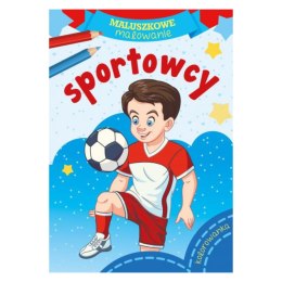 KOLOROWANKA MALUSZKOWE MALOWANIE. SPORTOWCY