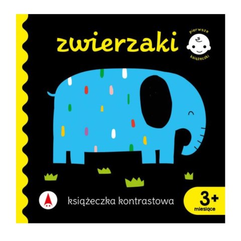 ZWIERZAKI. KSIĄŻECZKA KONTRASTOWA