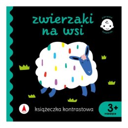 ZWIERZAKI NA WSI. KSIĄŻECZKA KONTRASTOWA