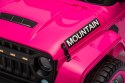 4x45W  pilotAuto na akumulator Off Road MOUNTAIN Różowy