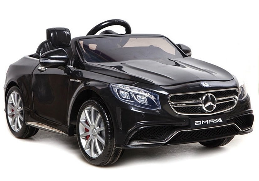Auto Na Akumulator Mercedes S63 AMG Pilot Czarny Auto Na Akumulator Mercedes S63 AMG Pilot Czarny