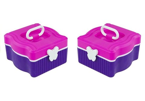 Zestaw Piękności Koraliki + 2 Kuferki na Biżuterię