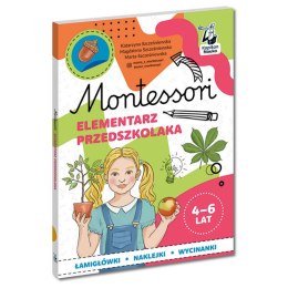 Elementarz przedszkolaka 4-6 lat. Montessori łamigłowki wycinanki KS1017