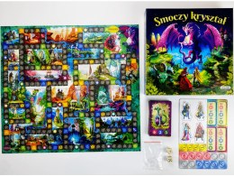 Gra Smoczy kryształ gra planszowa dla dzieci rodzinna gra fantasy GR0709