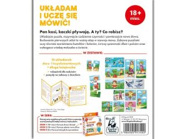 Kapitan Nauka Pierwsze puzzle na spacerze 14 układanek + książeczka KS1020