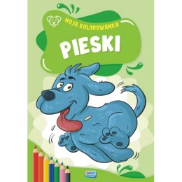 Moja kolorowanka. Pieski